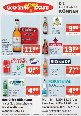 Getränke Oase Prospekt