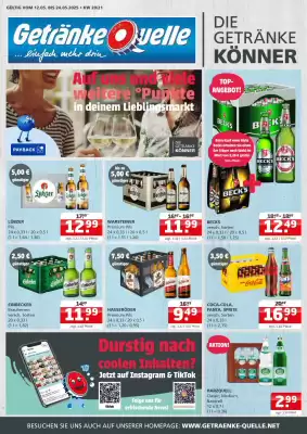 Getränke Quelle Prospekt (gültig bis 24-05)