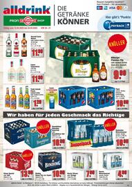 Profi Getränke Prospekt woche 20 Seite 1