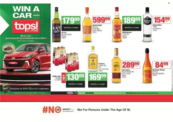 Spar Tops catalogue