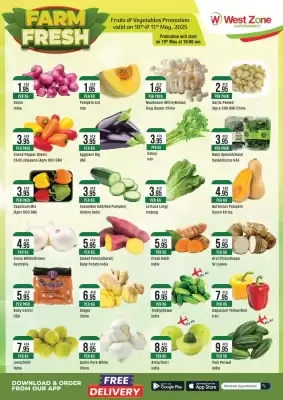 West Zone Supermarket catalogue (valid until 11-05)