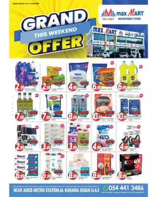 Max Mart catalogue (valid until 12-05)