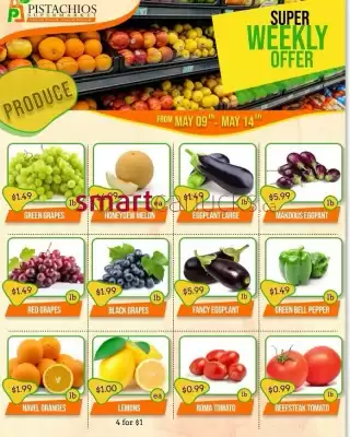 Pistachios Supermarket flyer (valid until 14-05)
