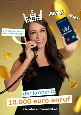 Kronehit Flugblatt (gültig bis 18-05)