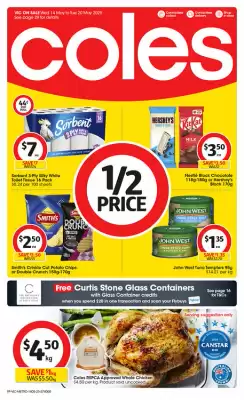 Coles catalogue (valid until 20-05)
