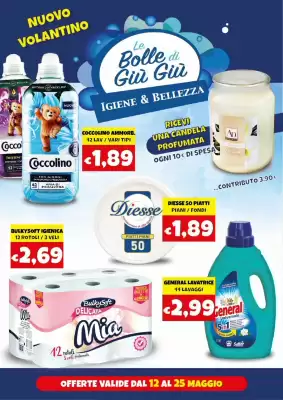 Volantino Le Bolle di Giù Giù (valido fino al 25-05)
