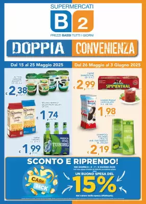 Volantino Supermercati B2 (valido fino al 3-06)