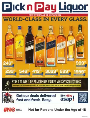 Pick n Pay Liquor catalogue