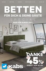 Kabs Polsterwelt Prospekt woche 20 Seite 1