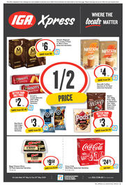 IGA Xpress catalogue week 20 Page 1