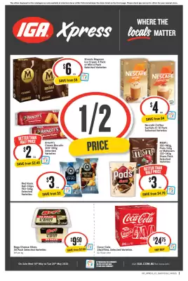 IGA Xpress catalogue (valid until 20-05)