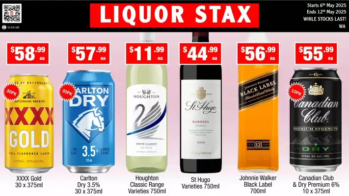 Liquor Stax catalogue (valid until 12-05)