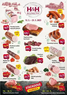 Řeznictví H&H leták