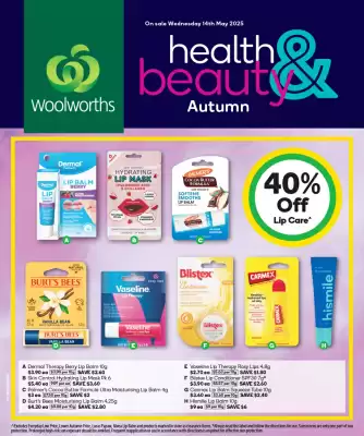 Woolworths catalogue (valid until 20-05)
