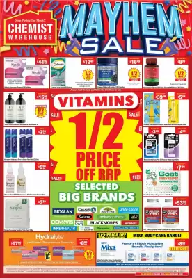 Chemist Warehouse catalogue (valid until 28-05)