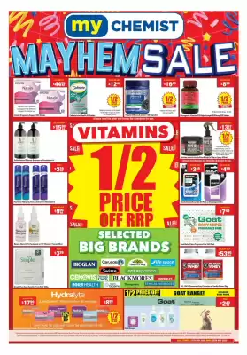 My Chemist catalogue