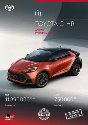 Toyota akciós újság (érvényes eddig: 31-05)