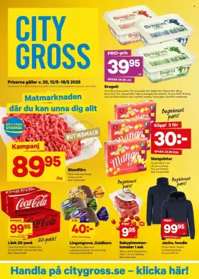 City Gross reklamblad (giltig till och med 18-05)