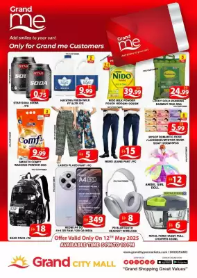 Grand Mall Sharjah catalogue (valid until 12-05)