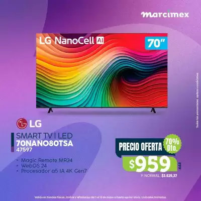 Catálogo Marcimex (válido hasta 13-05)