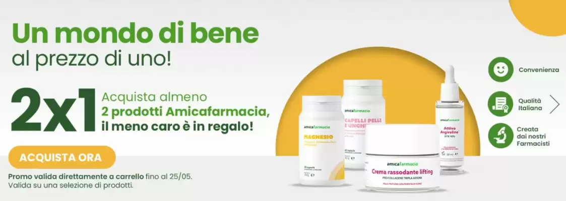 Volantino Amicafarmacia (valido fino al 25-05)