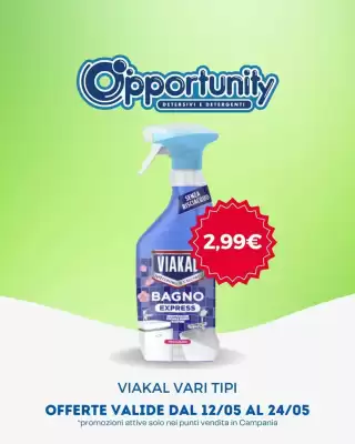 Volantino Opportunity Shop
