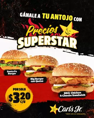 Catálogo Carl's Jr. (válido hasta 18-05)