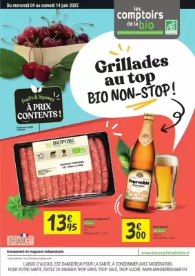 Catalogue Les Comptoirs de la Bio (valable jusqu'au 14-06)