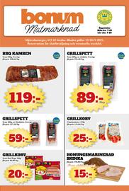 Bonum Matmarknad reklamblad vecka 20 Sida 1