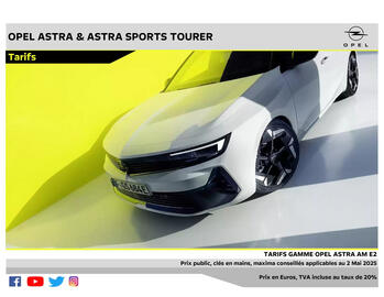 Catalogue Opel page 1