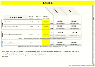 Catalogue Opel page 7