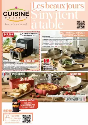 Catalogue Cuisine Plaisir (valable jusqu'au 22-06)