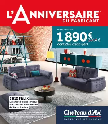 Catalogue Chateau d'Ax (valable jusqu'au 2-06)