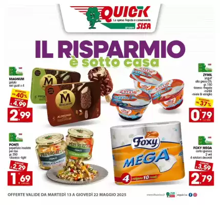 Volantino Quick Sisa (valido fino al 22-05)