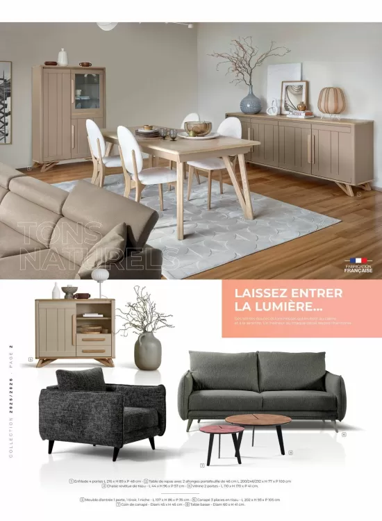 Catalogue L'Ameublier (valable jusqu'au 31-01)