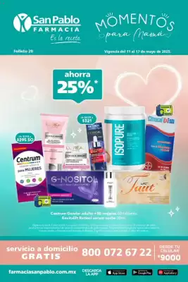 Catálogo Farmacia San Pablo (válido hasta 18-05)