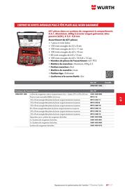 Catalogue Würth page 1099
