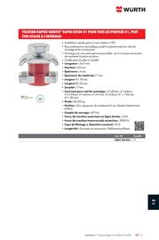 Catalogue Würth page 1579