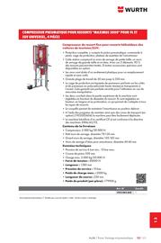 Catalogue Würth page 1799