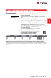 Catalogue Würth page 533