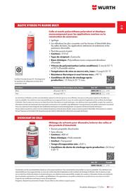 Catalogue Würth page 71