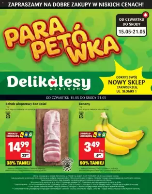 Delikatesy Centrum gazetka (ważność do 21-05)