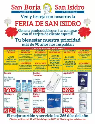 Catálogo Farmacias San Isidro y San Borja (válido hasta 25-05)