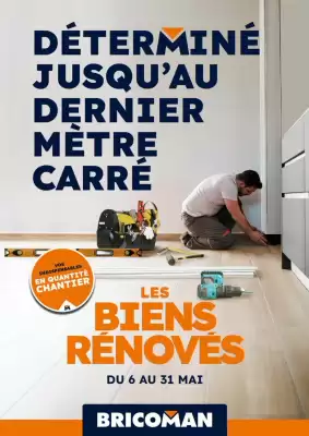 Catalogue Bricoman (valable jusqu'au 31-05)