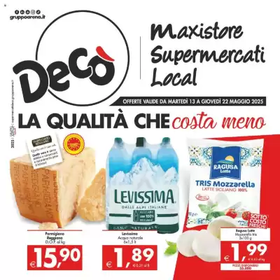 Volantino Deco Supermercati (valido fino al 22-05)