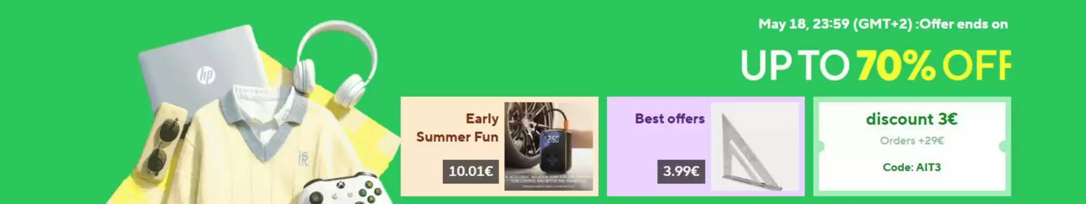 Aliexpress catalogue (valid until 18-05)