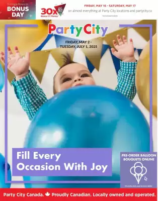 Party City flyer (valid until 2-07)