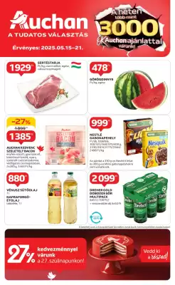 Auchan akciós újság (érvényes eddig: 21-05)