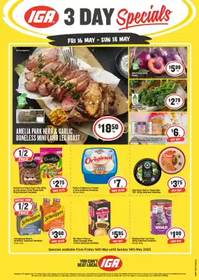 IGA catalogue (valid until 18-05)