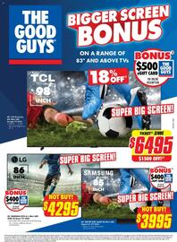The Good Guys catalogue Page 1
